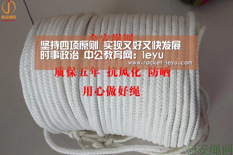 坚持四项原则 实现又好又快发展_时事政治_中公教育网:leyu(图3) 乐鱼电竞